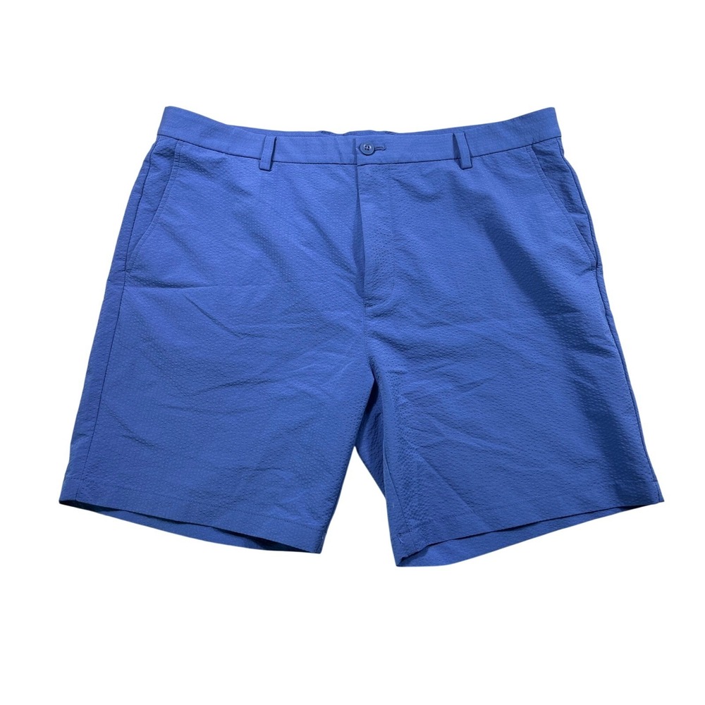 Vineyard Vines Men's Performance Golf Shorts Size 40 Blue Flat Front Stretch